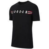 Nike Majice s kratkimi rokavi Jordan Air Crew Črna | Shoptok.si