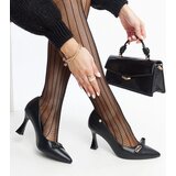 VINCEZA Black block heel pumps | shoptok.hr