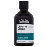 L´Oréal Paris Chroma Crème Professional Shampoo Green Dyes šampon za temno rjave lase za nevtralizacijo rdečih tonov 300 ml za ženske | Shoptok.si
