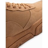 Ombre Men's ankle sneaker boots with sculpted sole - sand | Shoptok.si