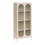 Støraa Kremno bela kovinska vitrina 80x186x40 cm Luna – | Shoptok.si