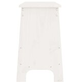  Klop za predsobo bela 160x28x45 cm trdna borovina | Shoptok.si