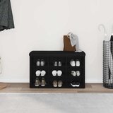  Klupa za cipele Crna 82 x 32 x 50 cm Konstruirano drvo | shoptok.hr