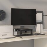 vidaXL Stojalo za monitor črno 33,5x34x10,5 cm Cene