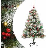  Umjetno božićno drvce S LED lampica Zelena i bijela 150 cm | shoptok.hr