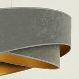  Brilagi - LED luster na sajli LYRA 1xE27/15W/230V siva/zlatna | Eponuda.com