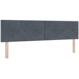  s box springom, madracem i LED-om Tamnosiva 180 x 200 cm | shoptok.hr