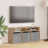  Nizek šalter s predalom Umetni hrast 102 x 32 x 48,5 cm, (5000238889) | Shoptok.si