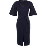 Trendyol Navy Belted Dress | Shoptok.si