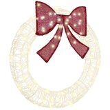 vidaXL Vijenac S LED lampica Topla bijela 90 cm Akril | shoptok.hr