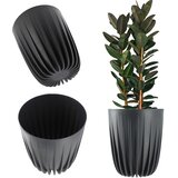 KADAX cvetlični lonček z vstavkom 19x22,5 cm okrogel plastični pokrov vložek, (5000353341) | Shoptok.si