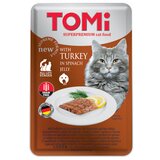 Tomi gF Cat sos za mačke - Ćuretina i spanać 100g Cene