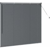  Venecijanski zastore Tamno siva 130 x 140 cm Aluminij | shoptok.hr