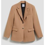 Marisse Single-Breasted Dark Beige Jacket | ePonuda.com