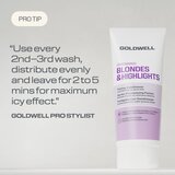 Goldwell Dualsenses Blondes & Highlights Toning Conditioner balzam za toniranje z vijoličastim pigmentom 200 ml | Shoptok.si
