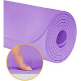 Rebel ACTIVE Strunjača prostirka za jogu, pilates i fitnes, 183x61cm debljina 1cm TPE ljubičasta RBA-3158-PU | Eponuda.com