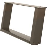  Noge za klub stolić U-oblik 2 kom Prirodni čelik 60 x (30-31) cm Čelik - Prirodna 60 x (30-31) cm 1 | shoptok.hr