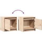 vidaXL Nočna omarica 2 kosa 40x30,5x40 cm trdna borovina | Shoptok.si