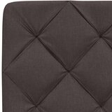  Vzglavna stranica temno rjava 160 cm blago, (21653085) | Shoptok.si