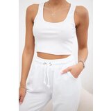 Kesi Set of top+pants white | shoptok.hr