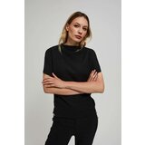 Marisse Elegant Blouse With Wide Sleeves, Black | shoptok.hr
