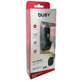 Busy usb punjač za auto qual com+pd crni Cene