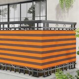  Balcony ekran Narančasta i smeđa 100 x 600 cm Oxford tkanina | shoptok.hr