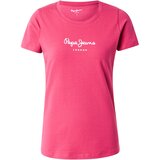 PepeJeans Majica 'NEW VIRGINIA' klasično crvena / bijela | shoptok.hr