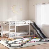  The living store pograd s toboganom in lestvijo bel 90x200 cm trdna borovina - pograd, (21496984) | Shoptok.si