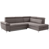 CARRYHOME SEDEŽNA GARNITURA, mikrovlakna rjavosiva | Shoptok.si