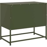 vidaXL TV ormarić maslinastozeleni 68x39x60,5 cm čelični | shoptok.hr