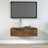  Zidni ormarić dimljeni hrast 68x30x20 cm konstruirano drvo | shoptok.hr