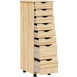  Gugalna omarica s predali MOSS Jasen lak 34 x 39 x 103 cm, (5000155751) | Shoptok.si