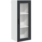  Zidni stakleni ormarić Crna 40 x 31 x 100 cm Konstruirano drvo | shoptok.hr