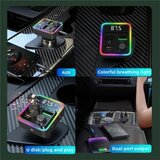 Kettz fm transmiter i punjač floyd Bluetooth/2xUSB QC3.0/Type-C PD30W/LED | Eponuda.com