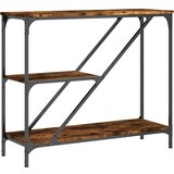  Konzolni stol boja hrasta 88,5x30x75 cm konstruirano drvo | shoptok.hr