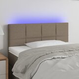  LED uzglavlje smeđesivo 80 x 5 x 78/88 cm od tkanine | shoptok.hr