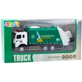 Garbage Truck For Kids Metal Cabin Bin Lights Sounds Green | Shoptok.si