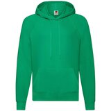 Fruit Of The Loom Zielona bluza męska z kapturem Lightweight Hooded Sweat | Eponuda.ba