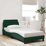  Okvir za krevet Dover tamnozeleni 80 x 200 cm baršunasti | Eponuda.com