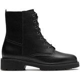 Clarks Gležnjarji Lauryl West Črna Cene
