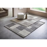 Linea Natura ročno tkana preproga nordic 160/230 cm tkano siva, temno siva | Shoptok.si