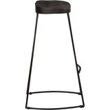  Barski stolci 2 kom crni 45x40x78 cm masivnog drva manga | shoptok.hr