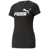 Puma Majice s kratkimi rokavi T-shirt Essentials Slim Črna Cene