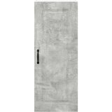 vidaXL Stenska kuhinjska omarica Betonsko siva 40 x 31 x 100 cm | Shoptok.si