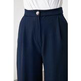 Trendyol Ženske hlače Navy | Shoptok.si