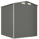 vidaXL Vrtna lopa svetlo siva 192x191x223 cm pocinkano jeklo | Shoptok.si
