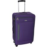  Kofer tekstilni ljubicasto - sivi M 25x39x68 cm | shoptok.hr