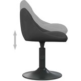  Barski stolac crni baršunasti | shoptok.hr