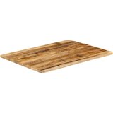 Stolna ploča 100x80x3,8 cm masivno drvo manga sa živim rubom | shoptok.hr